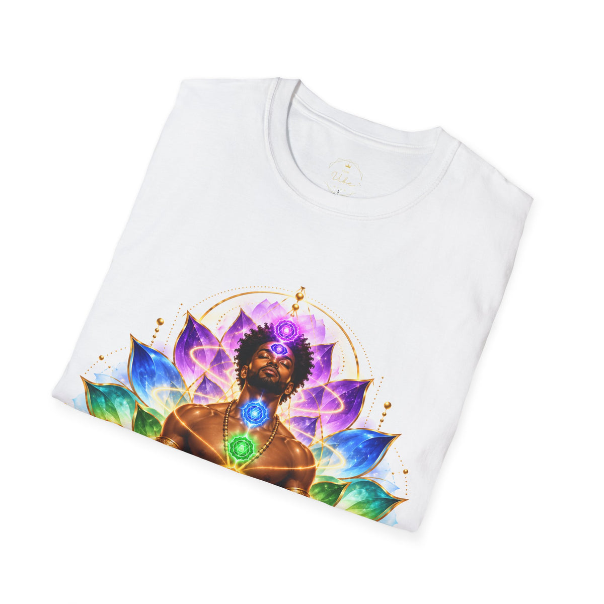 Celestial Chakra Alignment (Male) – Gildan 64000 Softstyle T-Shirt