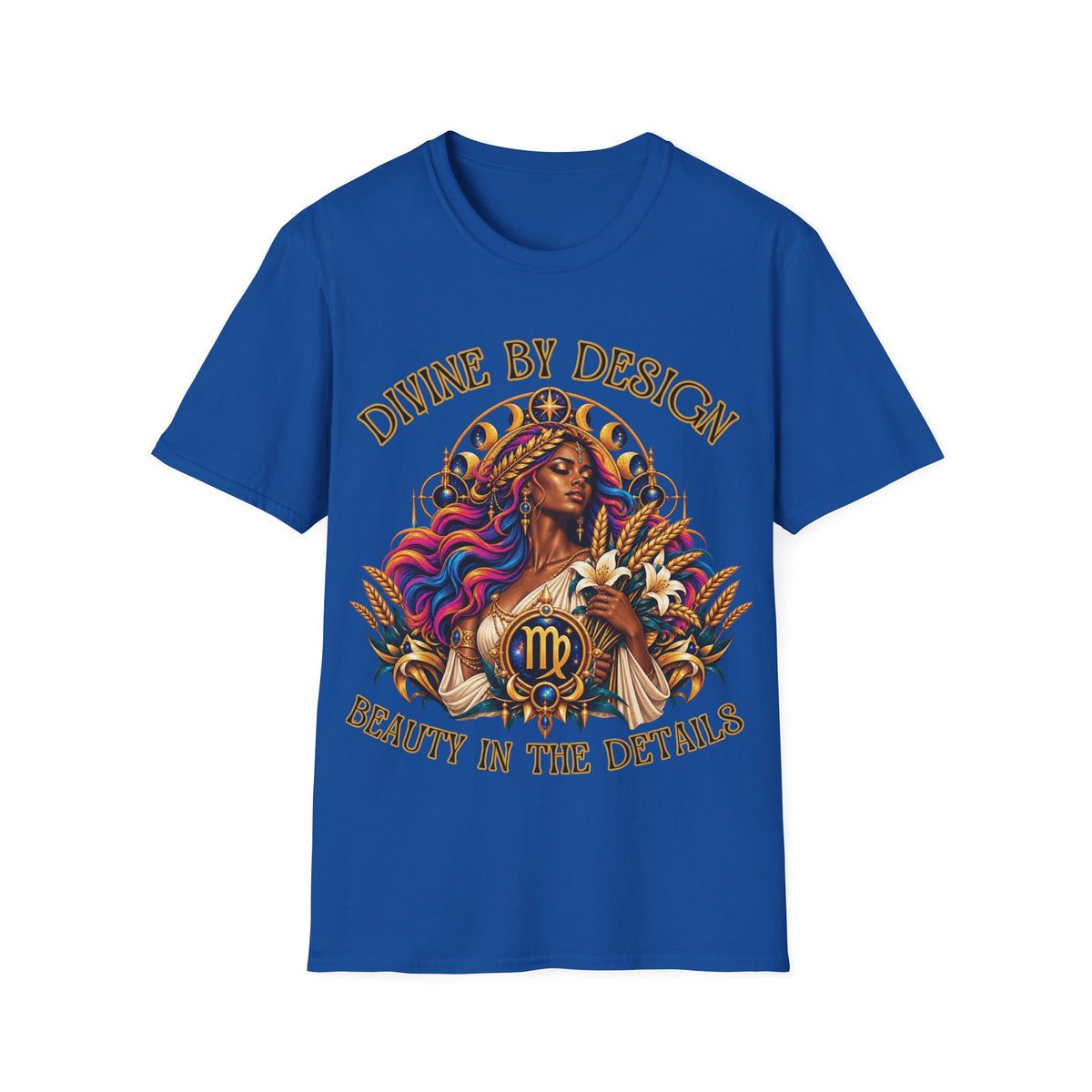 Virgo Zodiac T-Shirt – Gildan 64000 Softstyle Tee