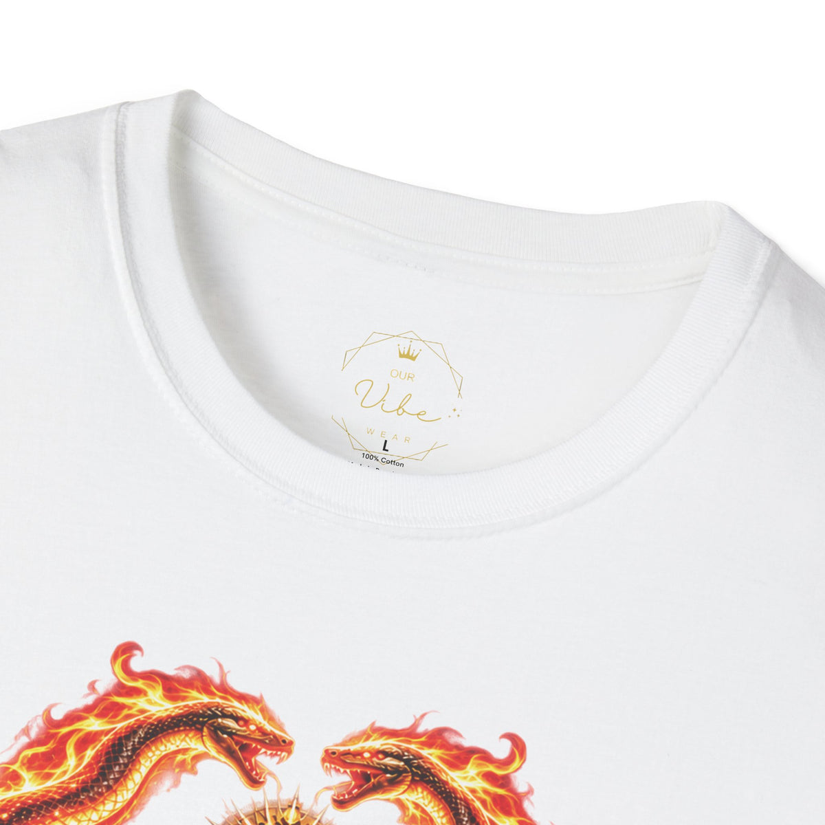 Shakti Goddess Fire — Gildan 64000 Softstyle T-Shirt