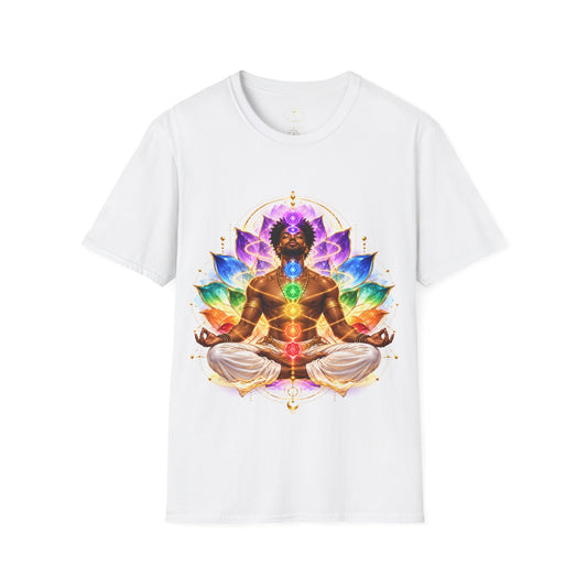 Celestial Chakra Alignment (Male) – Gildan 64000 Softstyle T-Shirt