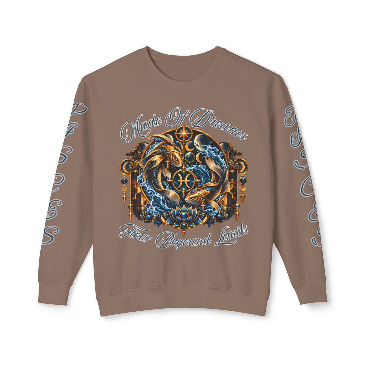 Pisces Zodiac Sweatshirt – Comfort Colors 1466 Crewneck