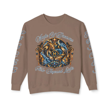 Pisces Zodiac Sweatshirt – Comfort Colors 1466 Crewneck
