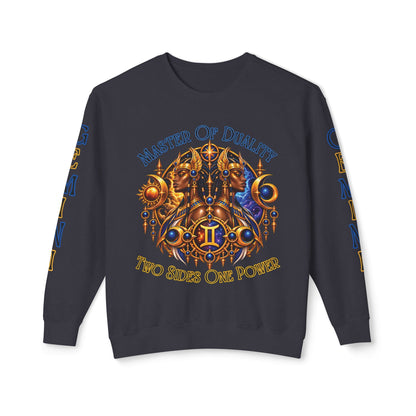 Gemini Zodiac Sweatshirt – Comfort Colors 1466 Crewneck