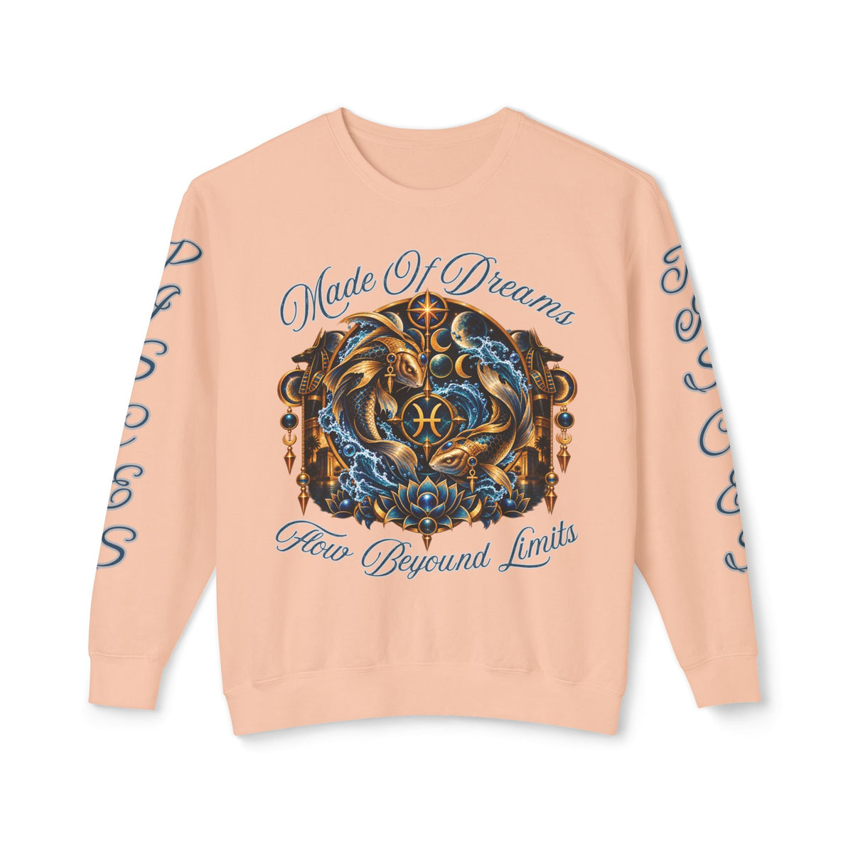 Pisces Zodiac Sweatshirt – Comfort Colors 1466 Crewneck