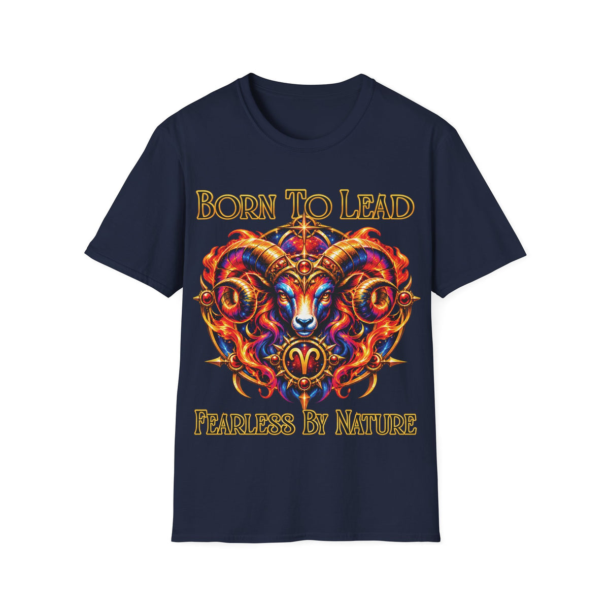 Aries Zodiac T-Shirt – Gildan 64000 Softstyle Tee