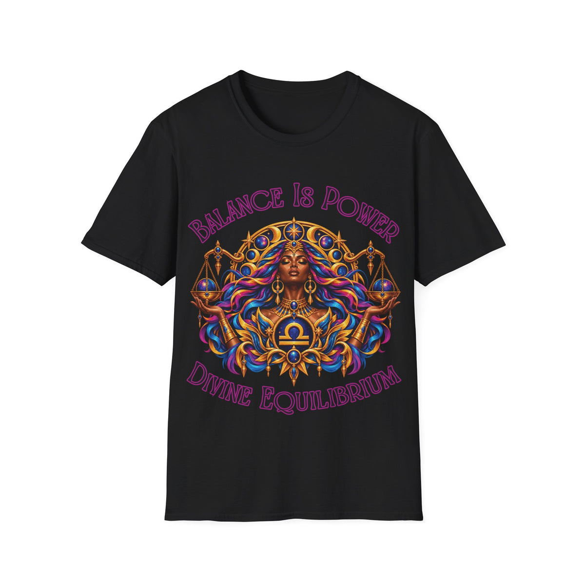 Libra Zodiac T-Shirt – Gildan 64000 Softstyle Tee