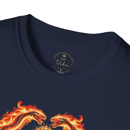 Shakti Goddess Fire — Gildan 64000 Softstyle T-Shirt
