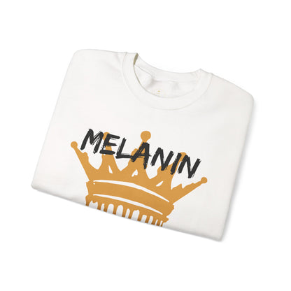 Melanin Is Royalty – Gildan 18000 Heavy Blend™ Crewneck Sweatshirt