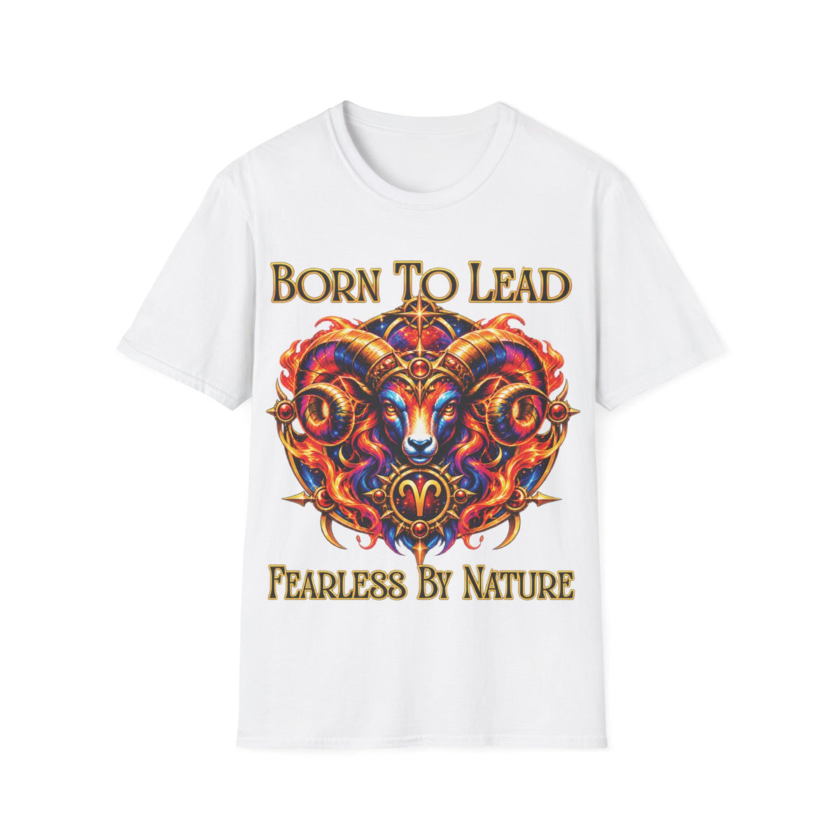 Aries Zodiac T-Shirt – Gildan 64000 Softstyle Tee