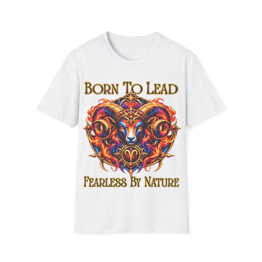 Aries Zodiac T-Shirt – Gildan 64000 Softstyle Tee