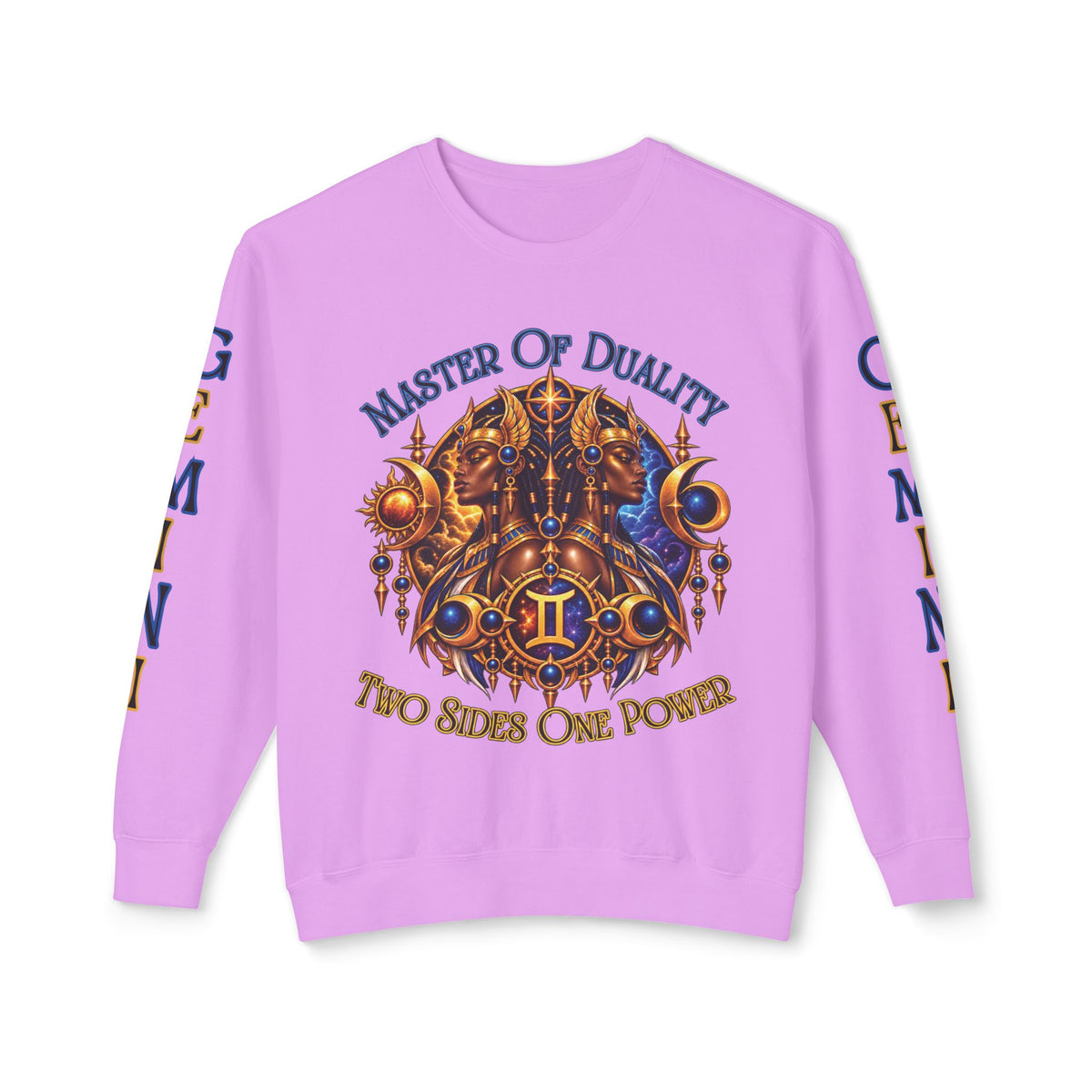 Gemini Zodiac Sweatshirt – Comfort Colors 1466 Crewneck