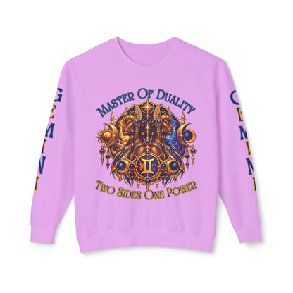 Gemini Zodiac Sweatshirt – Comfort Colors 1466 Crewneck