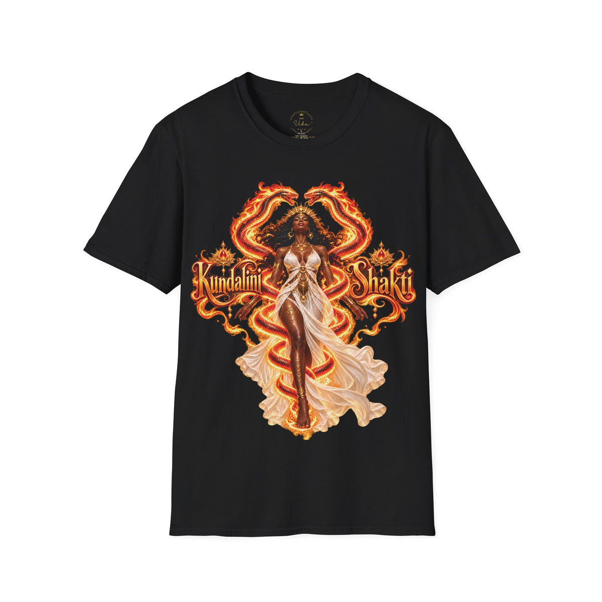 Shakti Goddess Fire — Gildan 64000 Softstyle T-Shirt