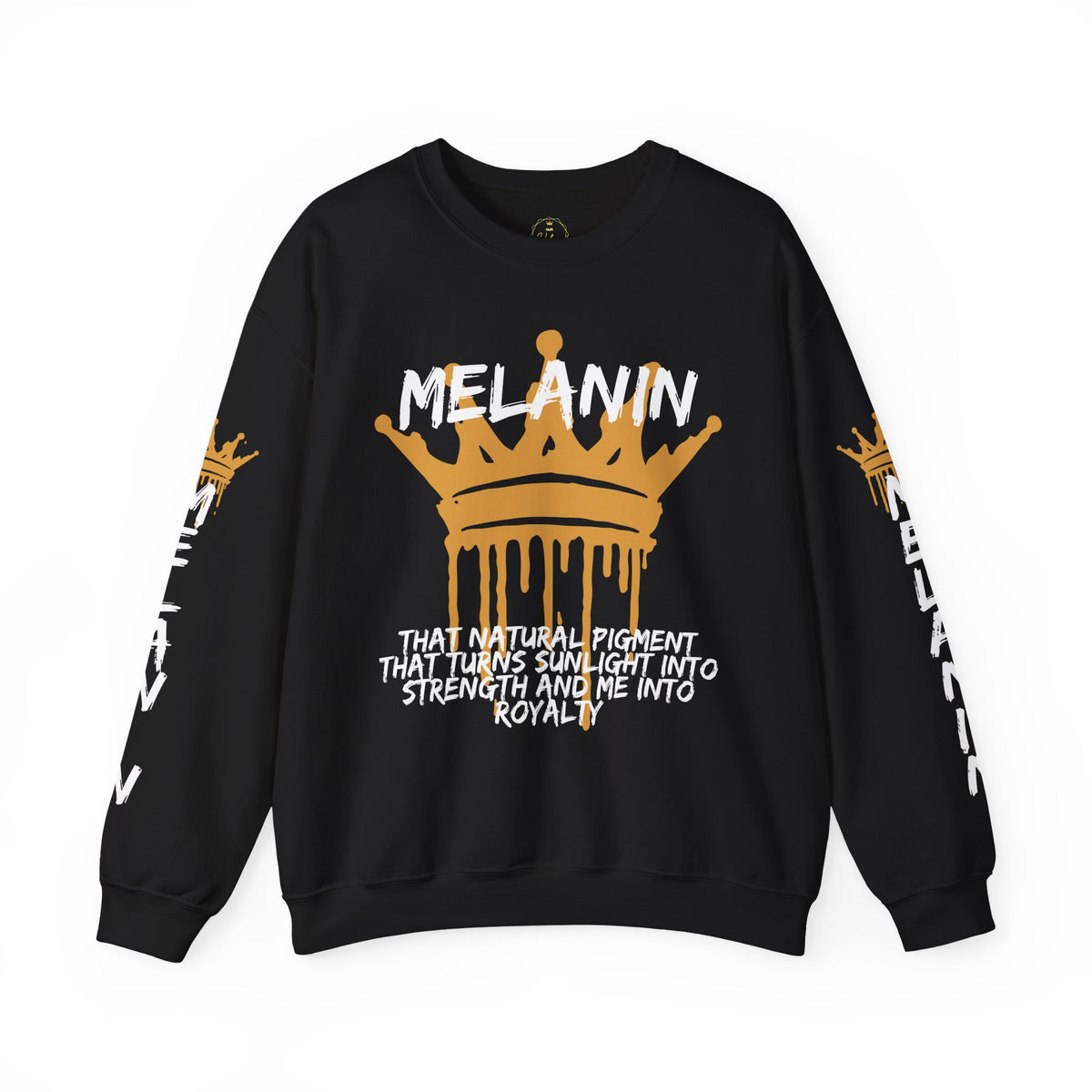 Melanin Is Royalty – Gildan 18000 Heavy Blend™ Crewneck Sweatshirt