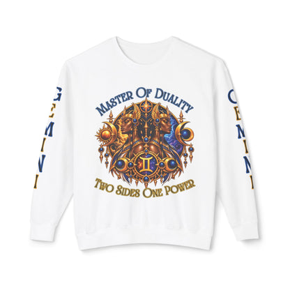 Gemini Zodiac Sweatshirt – Comfort Colors 1466 Crewneck