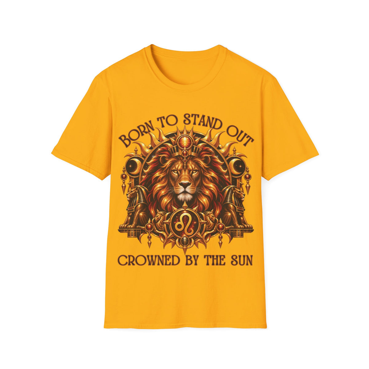 Leo Zodiac T-Shirt – Gildan 64000 Softstyle Tee