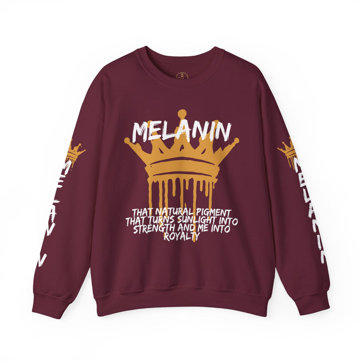 Melanin Is Royalty – Gildan 18000 Heavy Blend™ Crewneck Sweatshirt