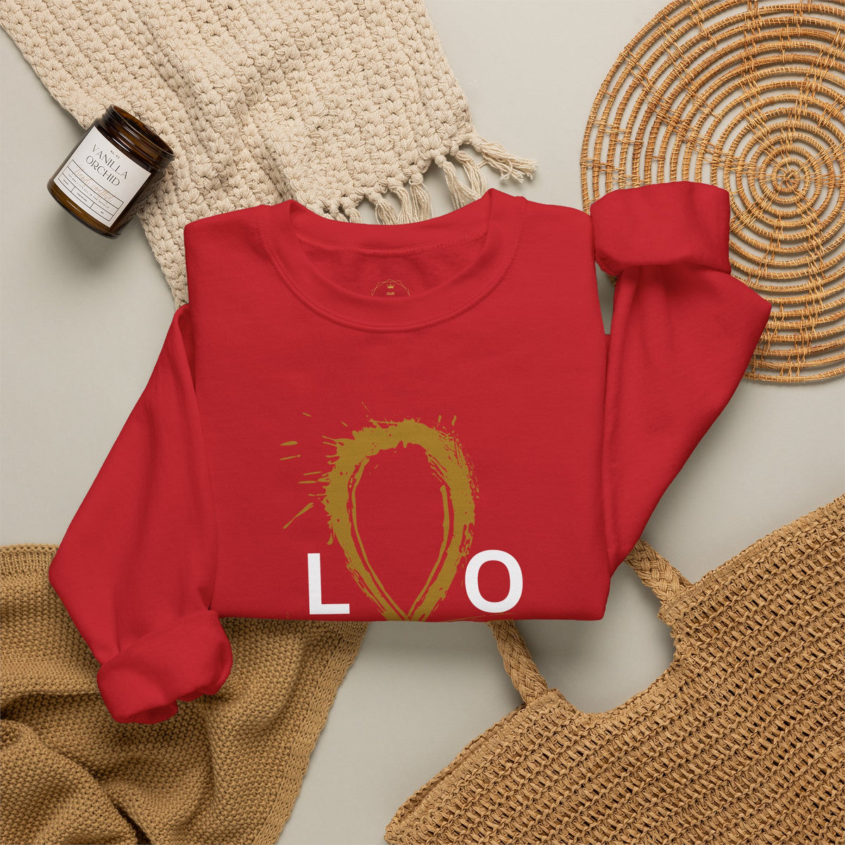 Ankh of Love – Gildan Heavy Blend™ Crewneck Sweatshirt