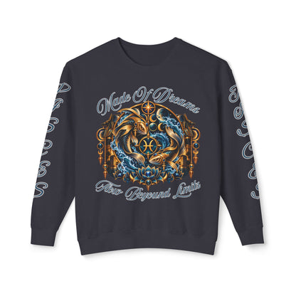 Pisces Zodiac Sweatshirt – Comfort Colors 1466 Crewneck