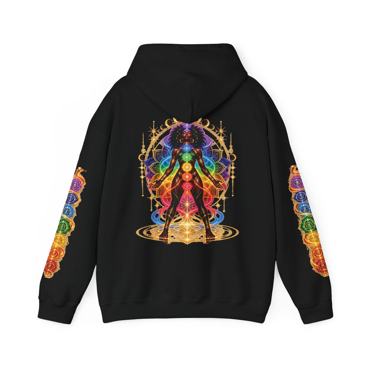 Chakra Ascension Hoodie (Female)– Gildan 18500 Heavy Blend Hoodie