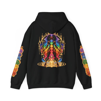 Chakra Ascension Hoodie (Female)– Gildan 18500 Heavy Blend Hoodie
