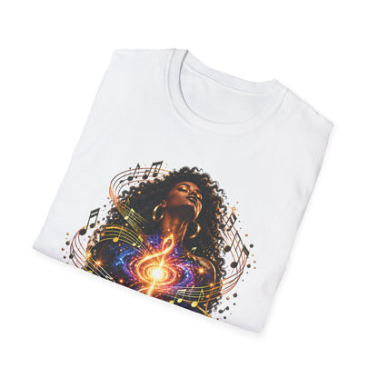 Music Is in My Soul V1 (Female) – Gildan 64000 T-Shirt