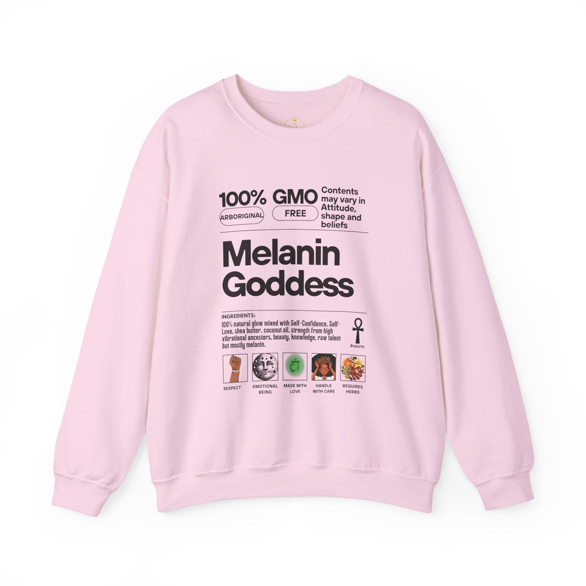 Melanin Goddess – Gildan Heavy Blend™ 18000 Crewneck Sweatshirt