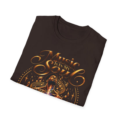 Music Is in My Soul V3 (Male)– Gildan 64000 T-Shirt