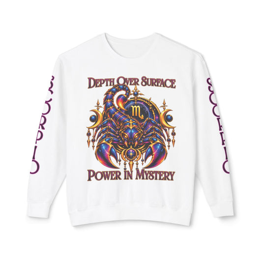Scorpio Zodiac Sweatshirt – Comfort Colors 1466 Crewneck