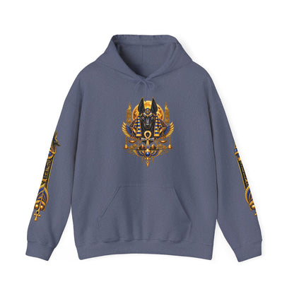 Egyptian Anubis Hoodie –  Gildan 18500 Heavy Blend Hoodie