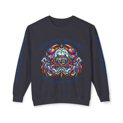 Cancer Zodiac Sweatshirt – Comfort Colors 1466 Crewneck