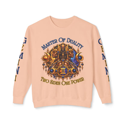 Gemini Zodiac Sweatshirt – Comfort Colors 1466 Crewneck