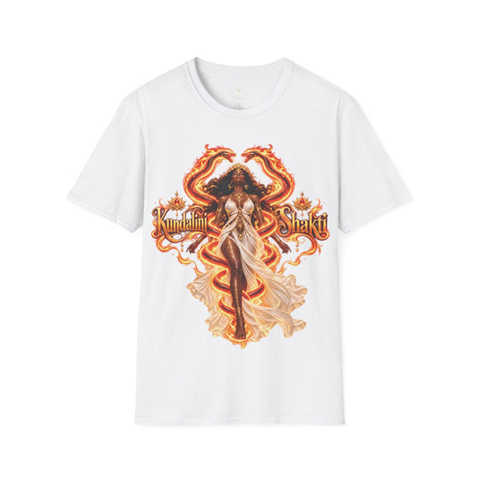 Shakti Goddess Fire — Gildan 64000 Softstyle T-Shirt