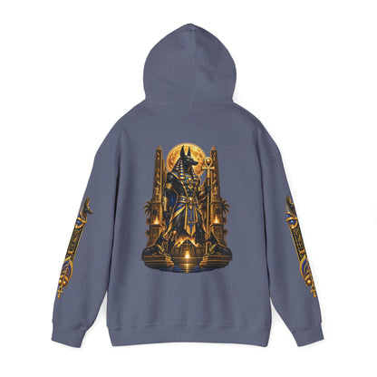 Egyptian Anubis Hoodie –  Gildan 18500 Heavy Blend Hoodie