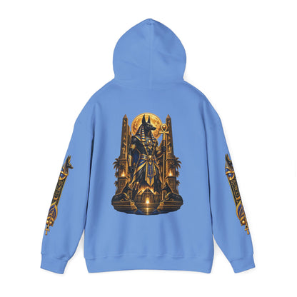 Egyptian Anubis Hoodie –  Gildan 18500 Heavy Blend Hoodie