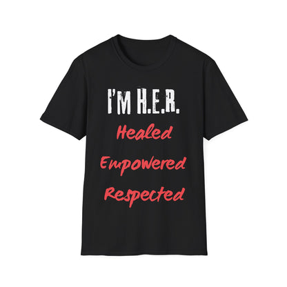 I'm H.E.R. V3 — Gildan 6400 T-Shirt