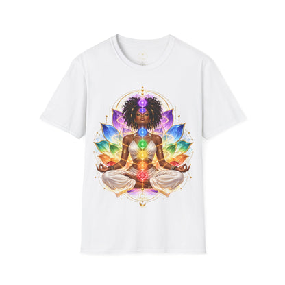 Celestial Chakra Alignment (Female) – Gildan 64000 Softstyle T-Shirt