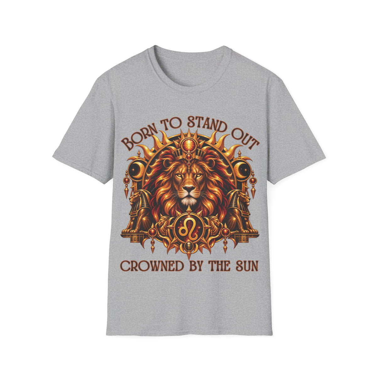 Leo Zodiac T-Shirt – Gildan 64000 Softstyle Tee