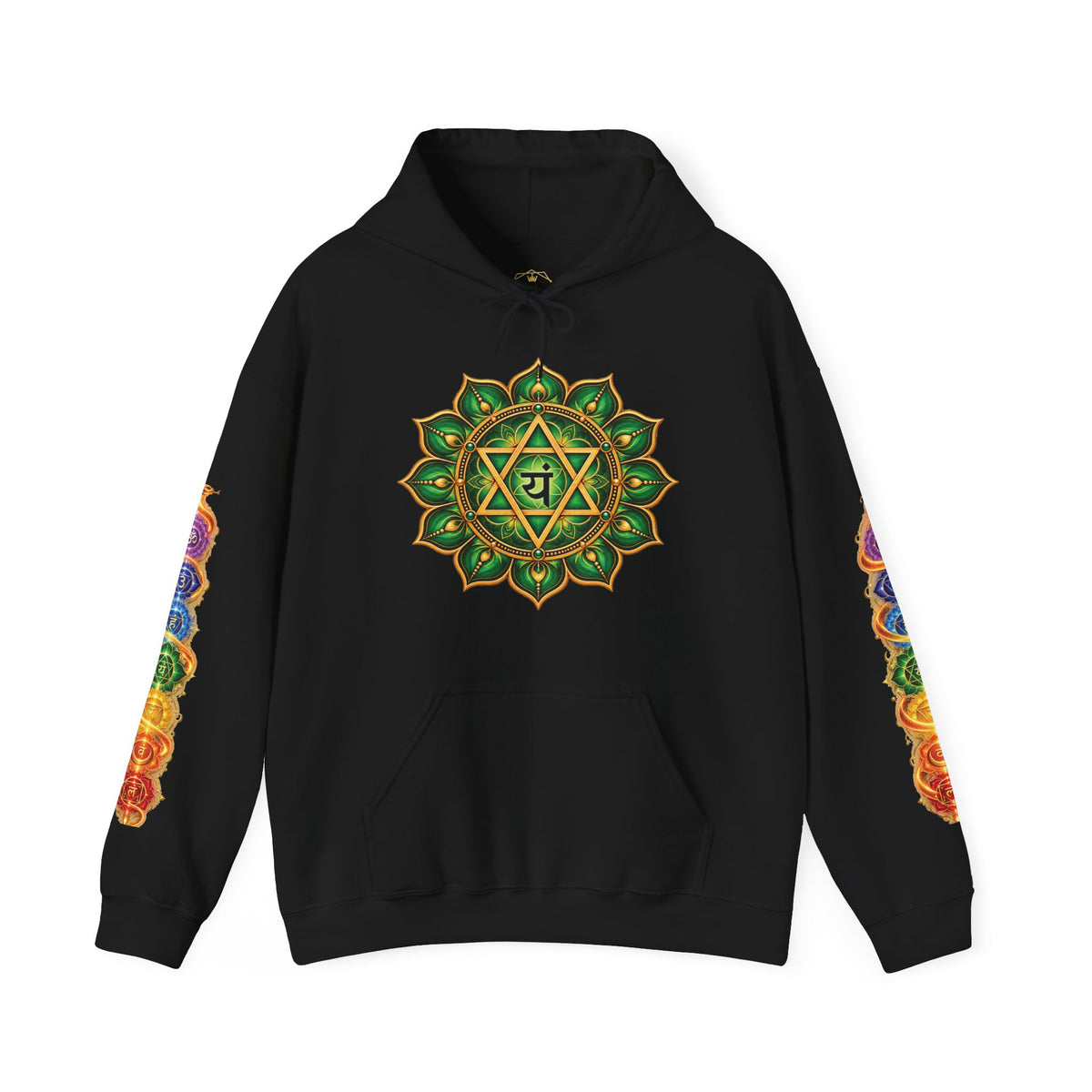 Chakra Ascension Hoodie (Male)– Gildan 18500 Heavy Blend Hoodie
