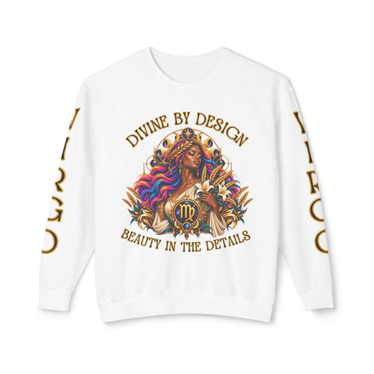 Virgo Zodiac Sweatshirt – Comfort Colors 1466 Crewneck