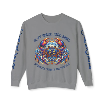 Cancer Zodiac Sweatshirt – Comfort Colors 1466 Crewneck