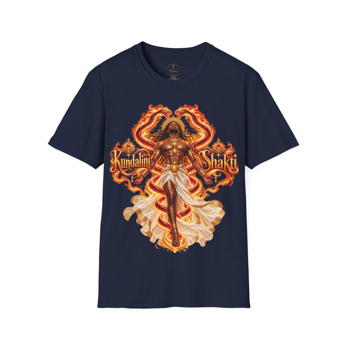Shakti God Fire — Gildan 64000 Softstyle T-Shirt