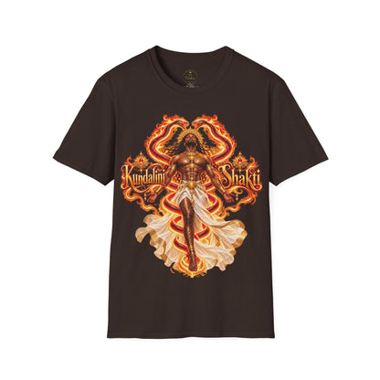 Shakti God Fire — Gildan 64000 Softstyle T-Shirt