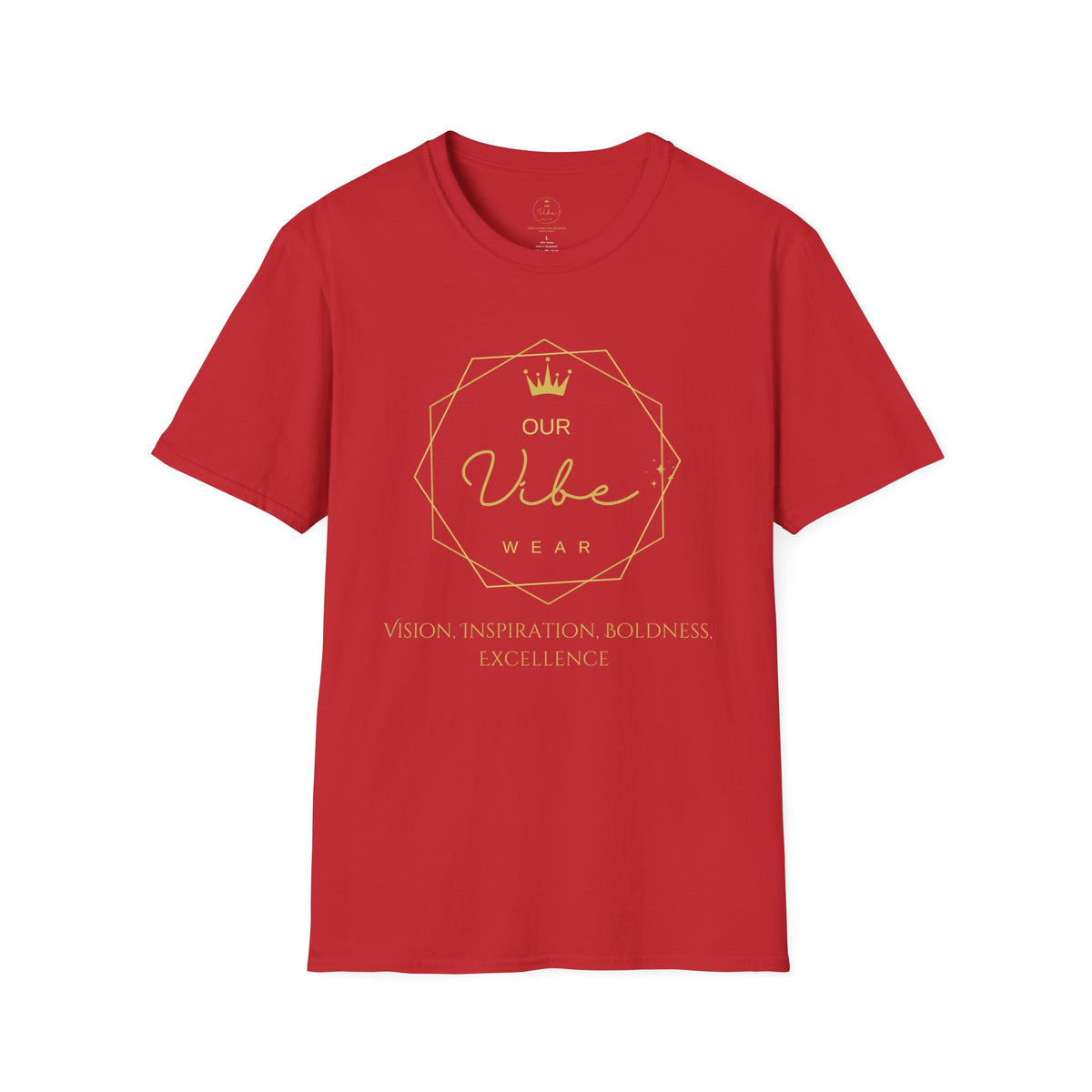 Our Vibe Wear Signature Logo T-Shirt – Gildan 6400