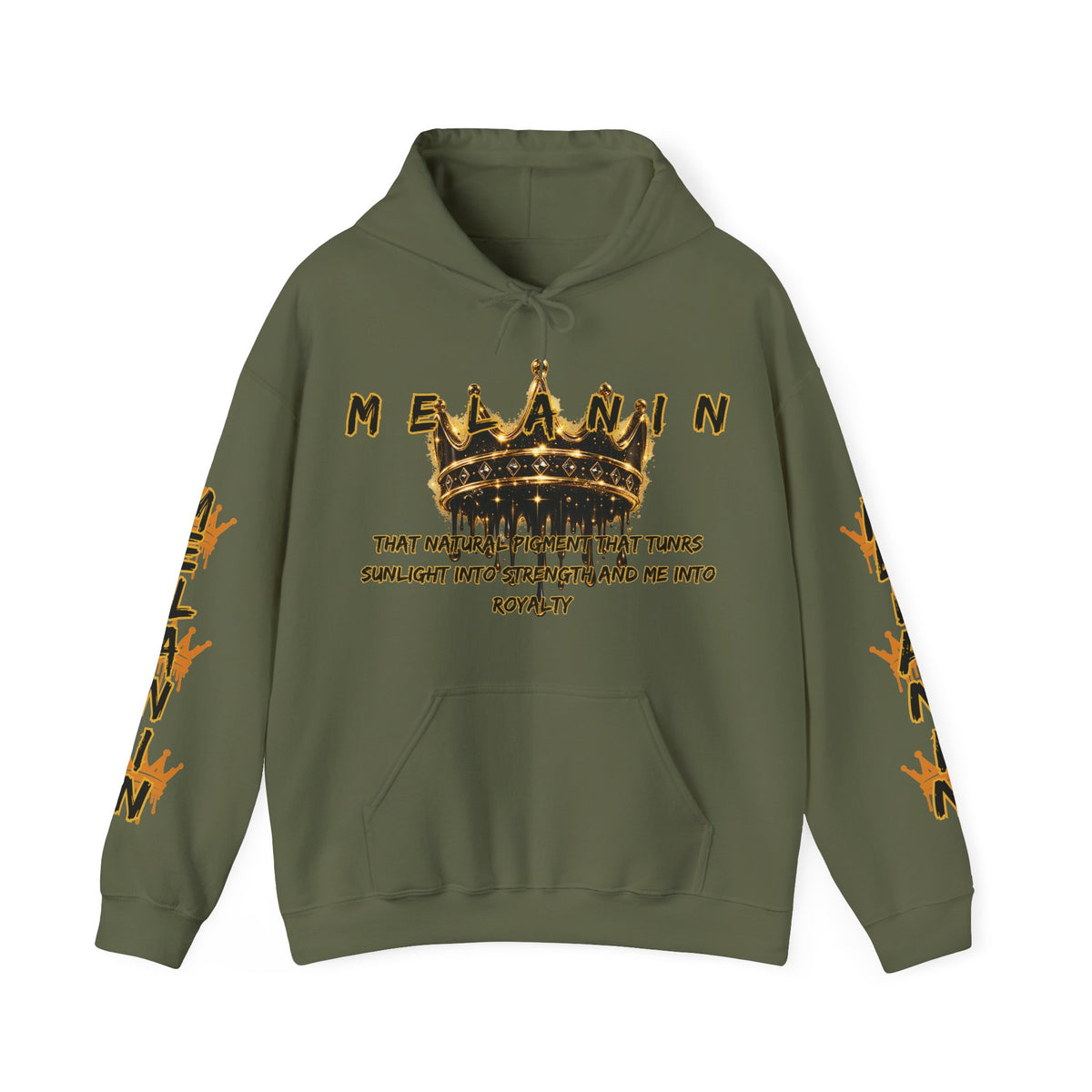 Melanin Royalty – Gildan Heavy Blend™ 18500 Hoodie