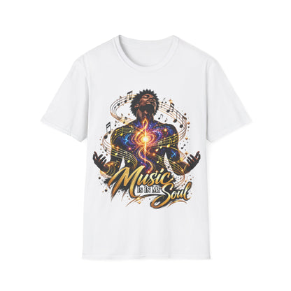 Music Is in My Soul V1 (Male) – Gildan 64000 T-Shirt