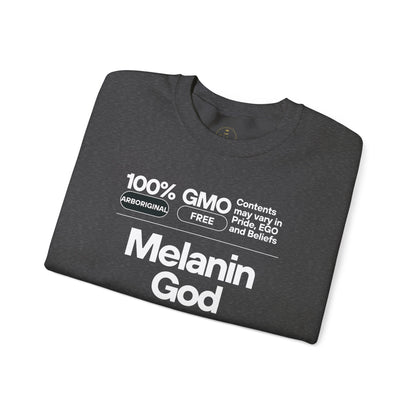Melanin God – Gildan Heavy Blend™ 18000 Crewneck Sweatshirt