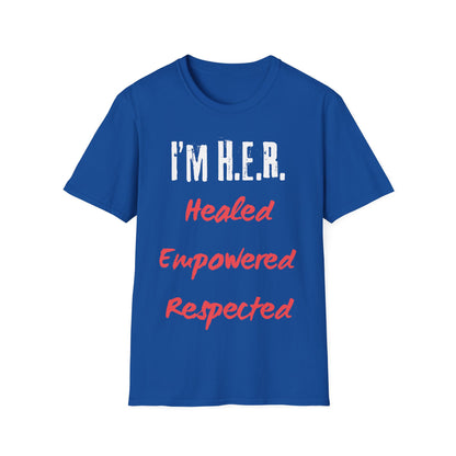 I'm H.E.R. V3 — Gildan 6400 T-Shirt