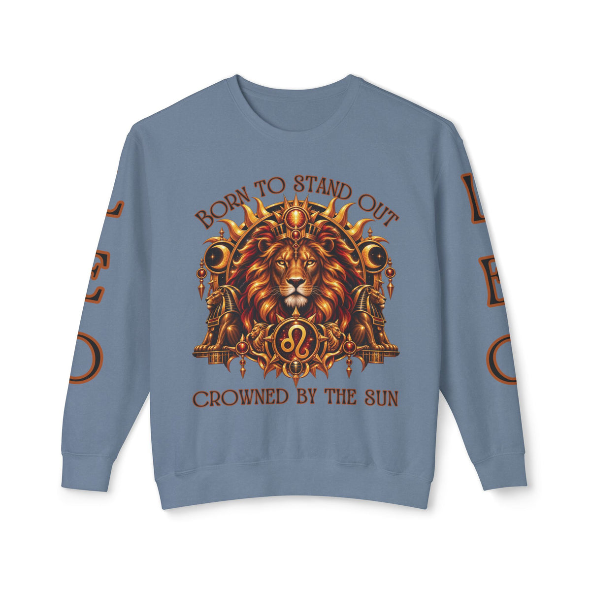 Leo Zodiac Sweatshirt – Comfort Colors 1466 Crewneck