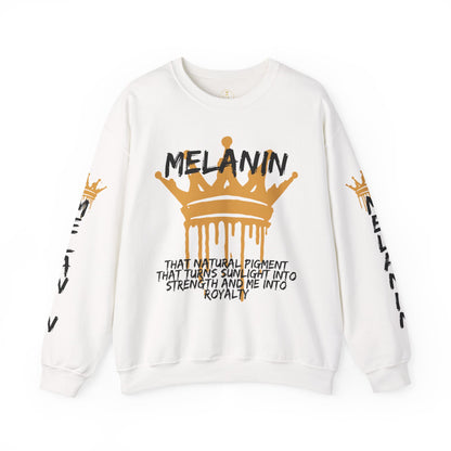 Melanin Is Royalty – Gildan 18000 Heavy Blend™ Crewneck Sweatshirt